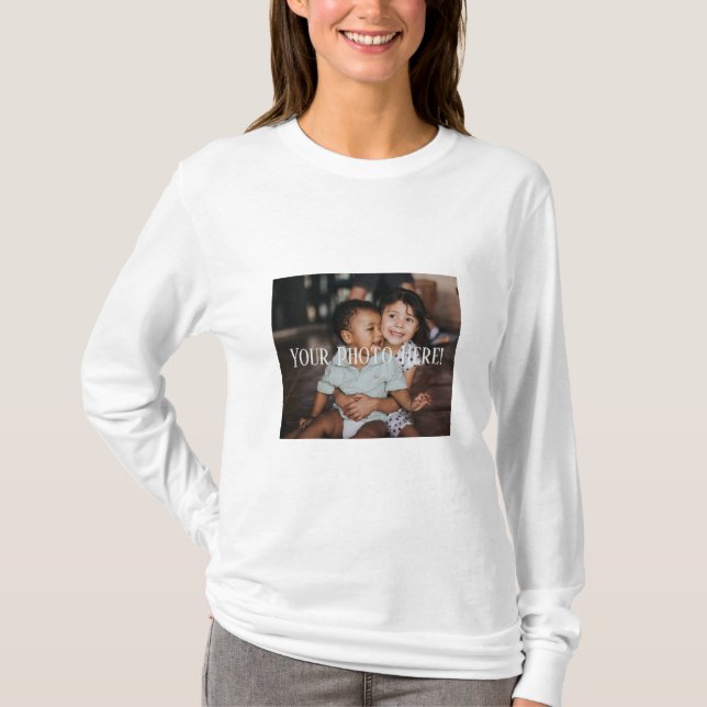 Camiseta Sua Foto (Frente)