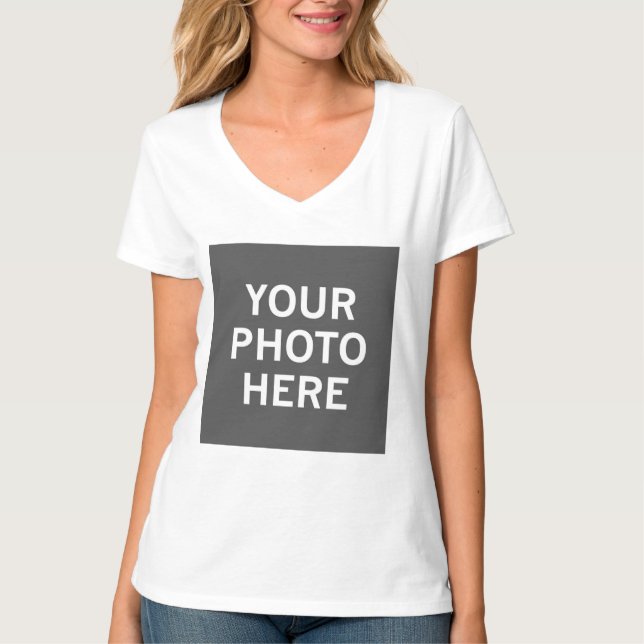 Camiseta Sua Foto Aqui (Frente)