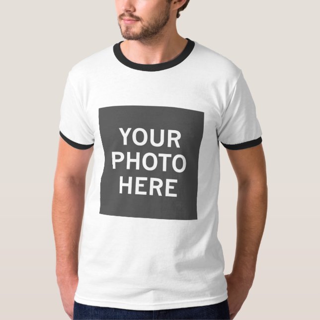 Camiseta Sua Foto Aqui (Frente)