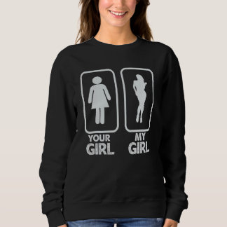 Camiseta Sua Garota Minha Garota Sarcástico