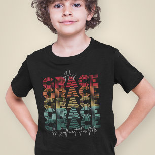 Camiseta Sua Graça é Suficiente - Evangelho Jesus Para Meni