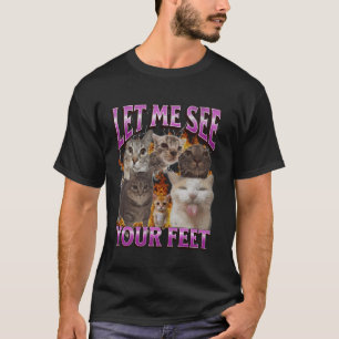 Camiseta Sua Grafia De Macaco Engraçada Com Os Pés