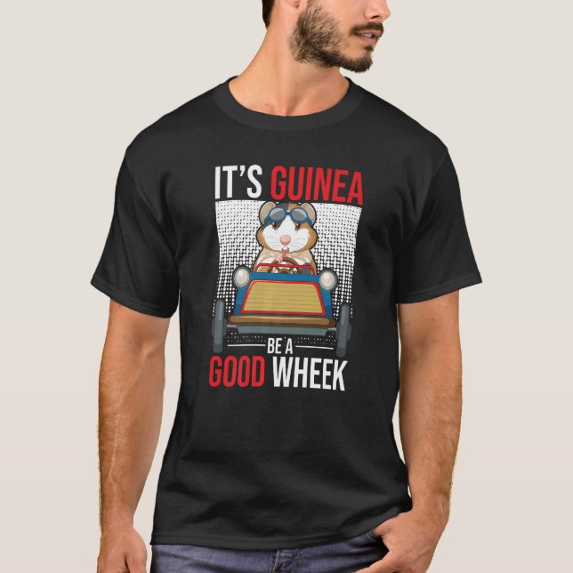 Camiseta Sua Guiné É Uma Boa Roda Guiné Porco Guiné 1 (Frente)