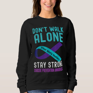 Camiseta Sua História Importa Prevenção ao Suicídio Verde-a