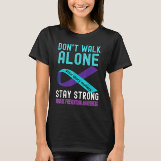 Camiseta Sua História Importa Prevenção ao Suicídio Verde A