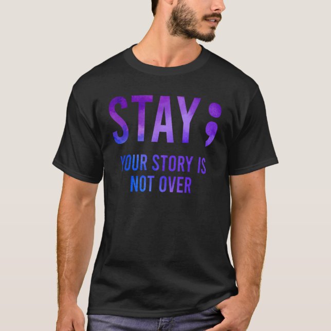 Camiseta Sua História Não Acabou (Frente)