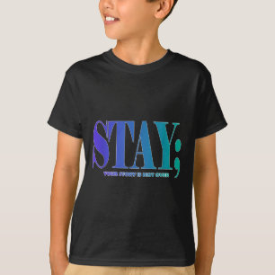 Camiseta Sua História Não Terminou Fique Prevenção de Suicí