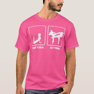 Camiseta Sua Ioga É Um Tipo De Ioga Chata Que Minha Ioga É