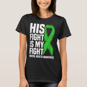 Camiseta Sua Luta Contra A Minha Luta Contra A Saúde Mental