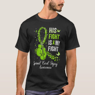 Camiseta Sua Luta Contra Meu Ferimento Na Medula Espinhal S