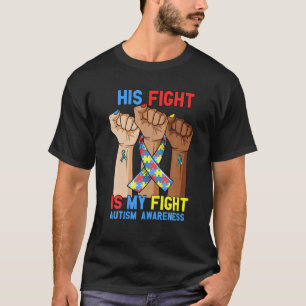 Camiseta Sua Luta Contra Minha Consciência do Autismo Leva