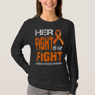 Camiseta Sua Luta Contra Minha Orgulhosa Esclerose Múltipla