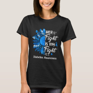 Camiseta Sua Luta É A Minha Luta Contra A Diabetes De Giras