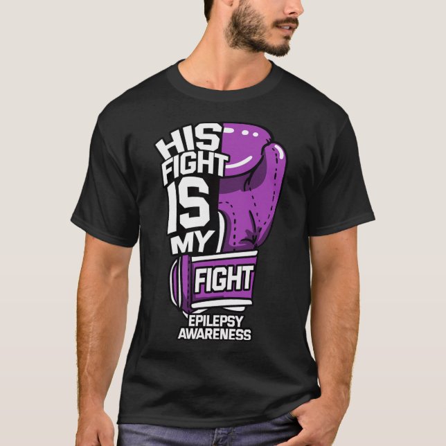 Camiseta Sua Luta É A Minha Luta Contra A Epilepsia, A Neur (Frente)