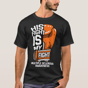Camiseta Sua Luta É A Minha Luta Contra A Esclerose Múltipl