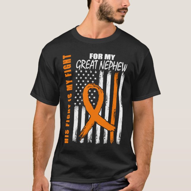 Camiseta Sua Luta É A Minha Luta Contra A Leucemia Do Sobri (Frente)