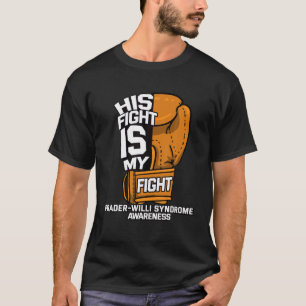 Camiseta Sua luta é a minha luta contra a síndrome Prader