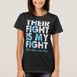 Camiseta Sua Luta É A Minha Luta Contra O Abuso De Crianças