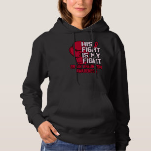 Camiseta Sua Luta É A Minha Luta Contra O Aneurismo Do Cére