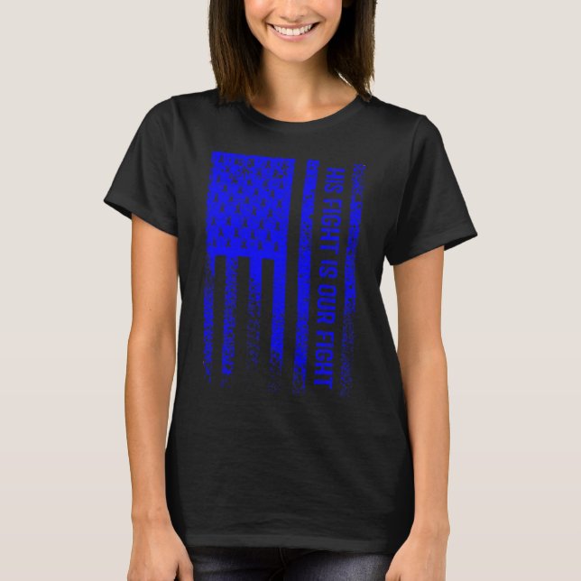 Camiseta Sua Luta É A Nossa Luta Contra A Hidrocefalia. (Frente)