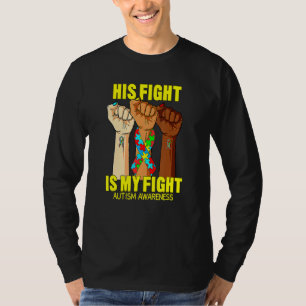 Camiseta Sua Luta É Minha Fita De Sensibilização Autista