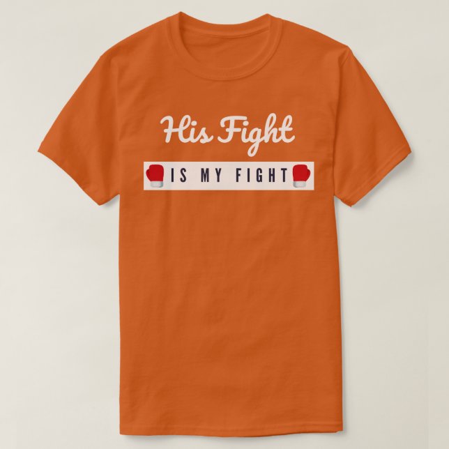 Camiseta Sua Luta É Minha Luta (Frente do Design)