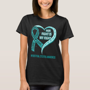 Camiseta Sua Luta É Minha Luta Conscientização da Cistite I
