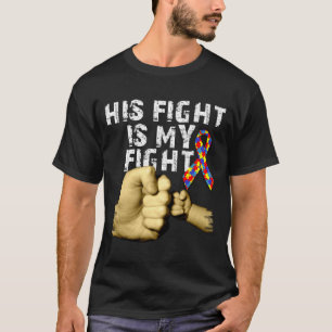Camiseta Sua Luta É Minha Luta Conscientização do Autismo S