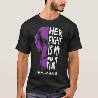 Camiseta Sua Luta É Minha Luta Conscientização sobre Lúpus