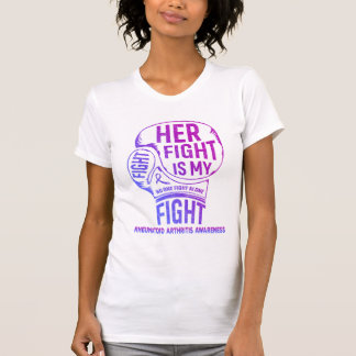 Camiseta Sua Luta É Minha Luta Contra A Artrite Reumatoide