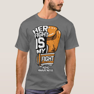 Camiseta Sua Luta É Minha Luta Contra A Consciência do TDAH