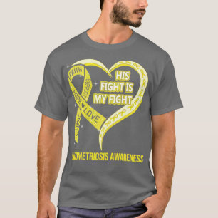 Camiseta Sua Luta É Minha Luta Contra A Endometriose Cardía