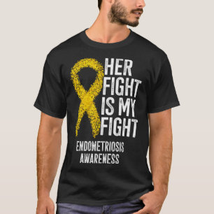 Camiseta Sua Luta É Minha Luta Contra A Endometriose Sensib