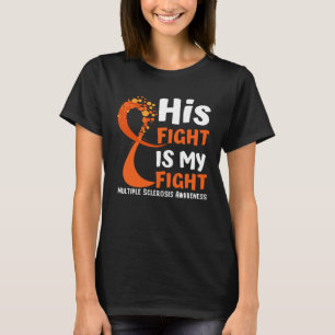Camiseta Sua Luta É Minha Luta Contra A Esclerose Múltipla 