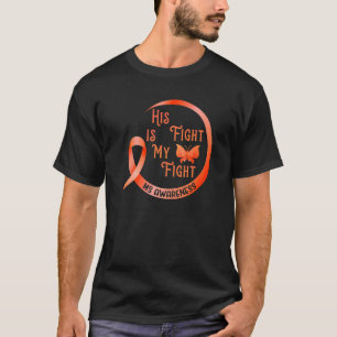 Camiseta Sua Luta É Minha Luta Contra A Esclerose Múltipla 