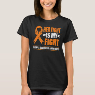 Camiseta Sua Luta É Minha Luta Contra A Esclerose Múltipla,