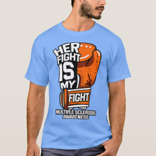 Camiseta Sua Luta É Minha Luta Contra A Esclerose Múltipla 