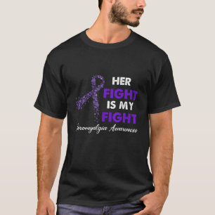 Camiseta Sua Luta É Minha Luta Contra A Fibromialgia Sensib