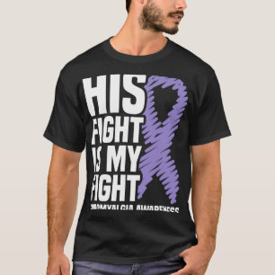 Camiseta Sua Luta É Minha Luta Contra A Fibromialgia Sensib