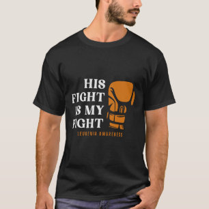 Camiseta Sua Luta É Minha Luta Contra A Leucemia Cancer De