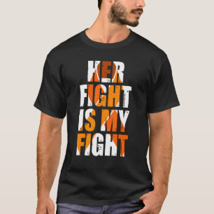 Camiseta Sua Luta É Minha Luta Contra A Leucemia Sensibiliz
