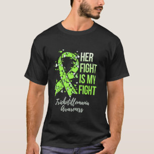 Camiseta Sua Luta É Minha Luta Contra A Trichotillomania Se