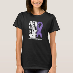 Camiseta Sua Luta É Minha Luta Contra A Violência Doméstica
