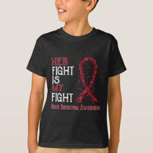 Camiseta Sua Luta É Minha Luta Contra O Aneurismo Cérebro C