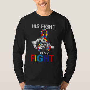 Camiseta Sua Luta É Minha Luta Contra O Autismo Sensibiliza