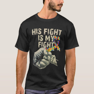 Camiseta Sua Luta É Minha Luta Contra O Autismo Sensibiliza