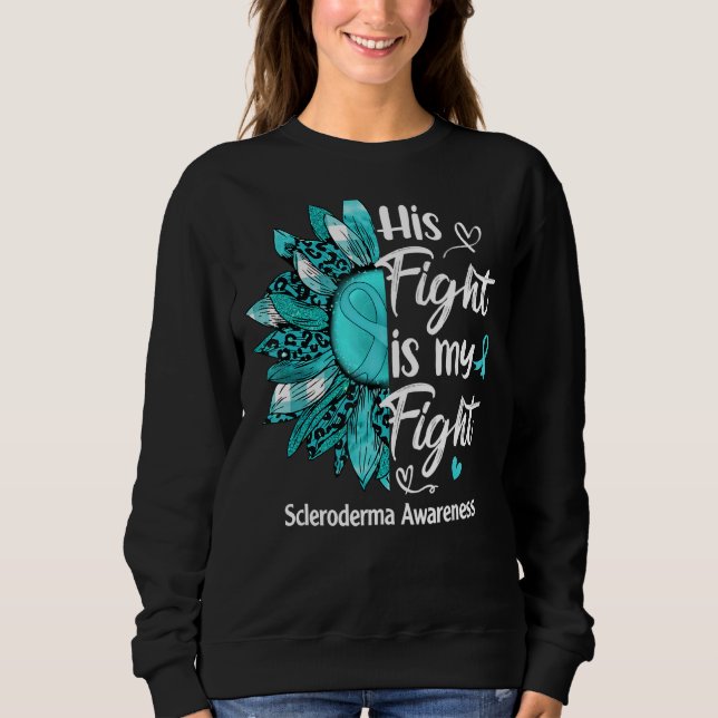 Camiseta Sua Luta É Minha Luta Contra O Escleroderma De Gir (Frente)