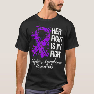 Camiseta Sua Luta É Minha Luta Contra O Linfoma Hodgkinu201