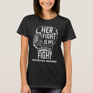 Camiseta Sua Luta É Minha Luta Contra O Mesotelioma Sensibi