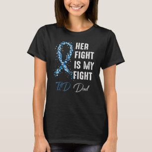 Camiseta Sua Luta É Minha Luta Contra O Pai T1d Tipo 1 Diab